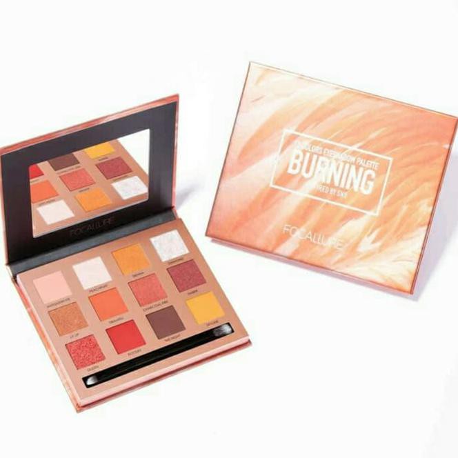 2PM1 FOCALLURE 12 COLOR EYESHADOW BURNING / SUNSET PALLETE ORIGINAL M3YL