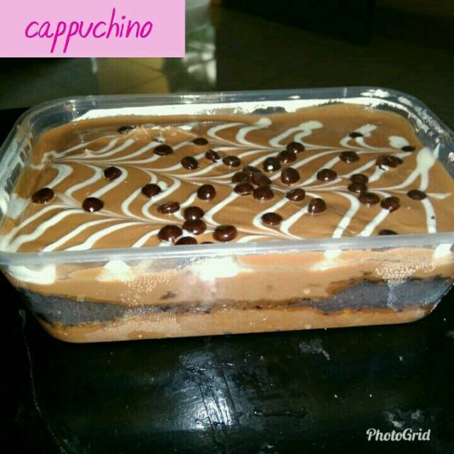 

Cappuccino meltedcake