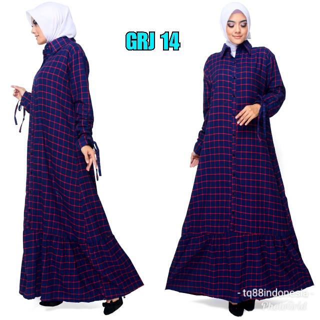 Gamis rempel/gamis flanel/gamis flanel jumbo/gamis serut/gamis jumbo/gamis rempel jumbo