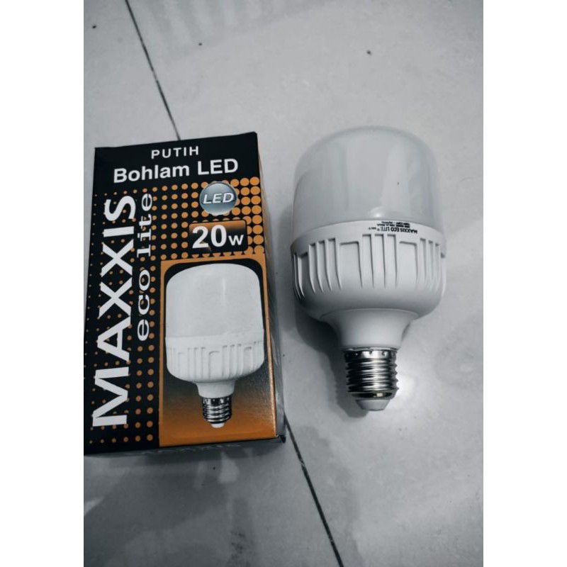 Bohlam Bola Lampu Led MAXXIS 5,10,15,20 Watt bola Lampu Led Capsule Murah/TIKI