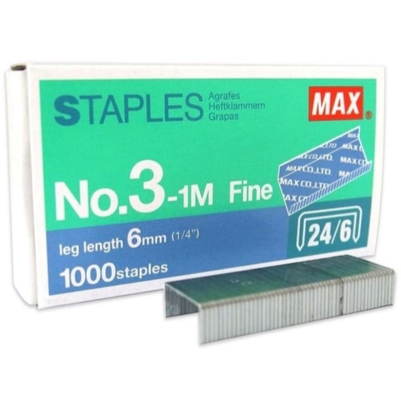 

ISI STAPLER/ISI STAPLES NO.3 MERK MAX