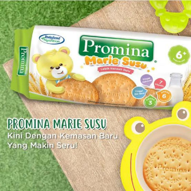 Promina Baby Biscuit Marie Susu 150G Untuk 6 Bulan+