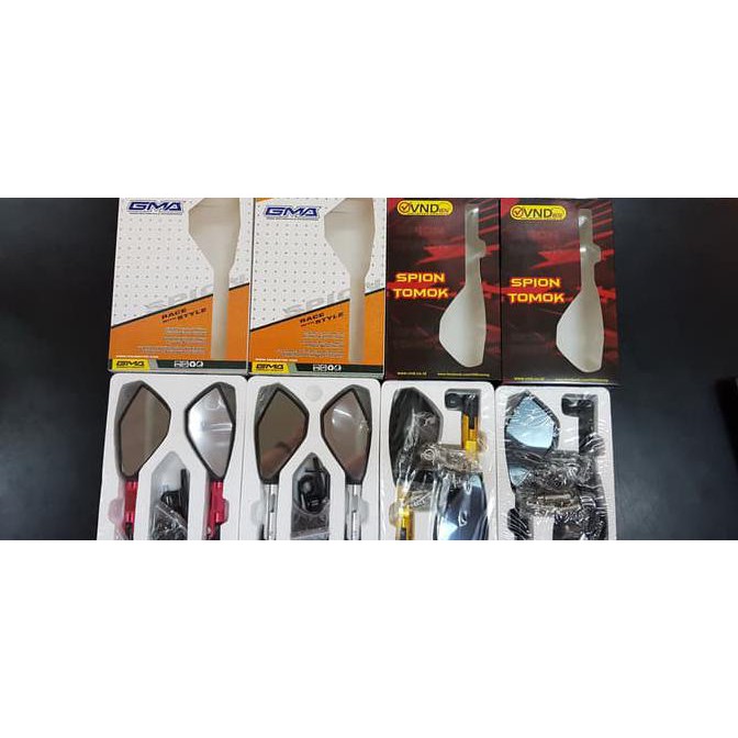 Spion tomok murah universal yamaha,honda,kawasaki,nmax,aerox,r15,xmax - Merah