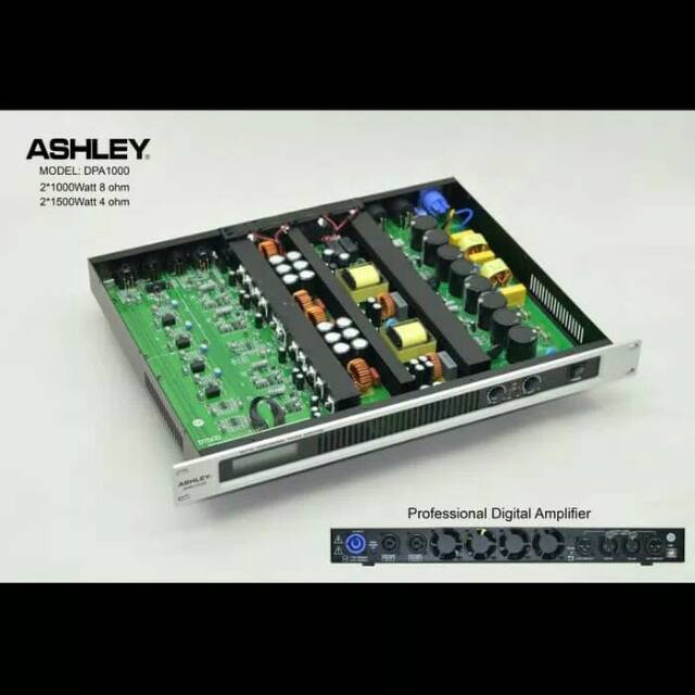 Power Amplifier Ashley DPA 1000 ( 2 x 1000 watt)
