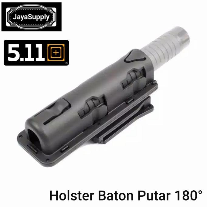 Holster Baton Stick Putar Stik Safety 511 Police Polisi Pentungan 360
