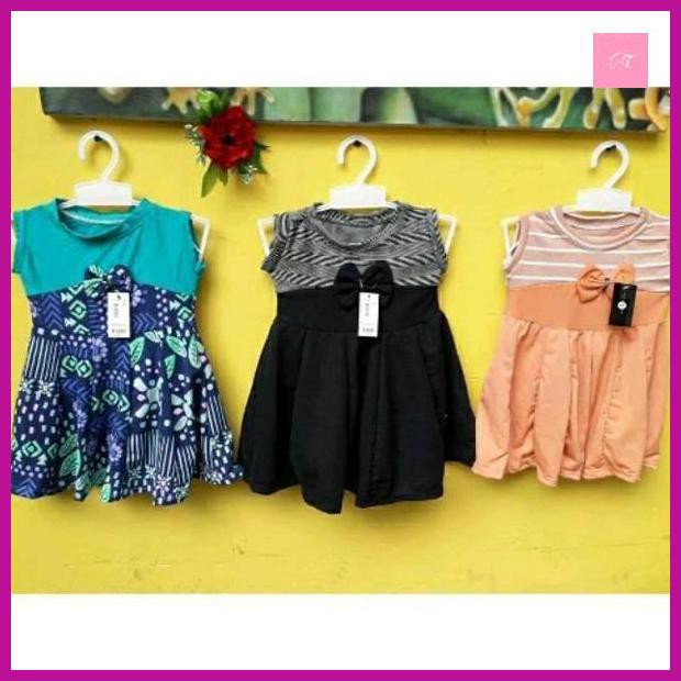 Dress baby 3-12 bulan Newborn dress baby lucu baju bayi baju baby perempuan
