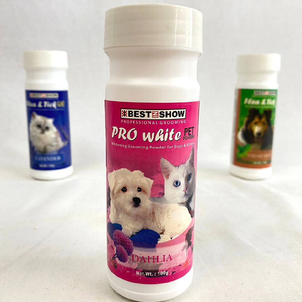 

BESTINSHOW Bedak DRY Cleaning Powder Pro White Dahlia 100g