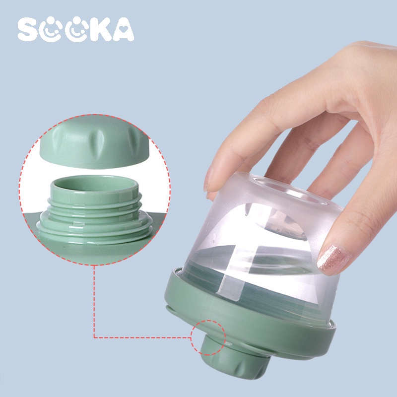 SOOKA Kotak Penyimpanan  Makanan Bertingkat - Container Susu Kotak Tempat Susu Bubuk Traveling Bayi Powder Milk Container Baby  SK-ECC1087