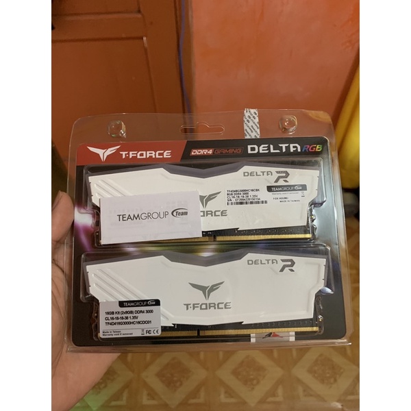 Ram T Force Delta Rgb 3000Mhz 16GB (8x2)