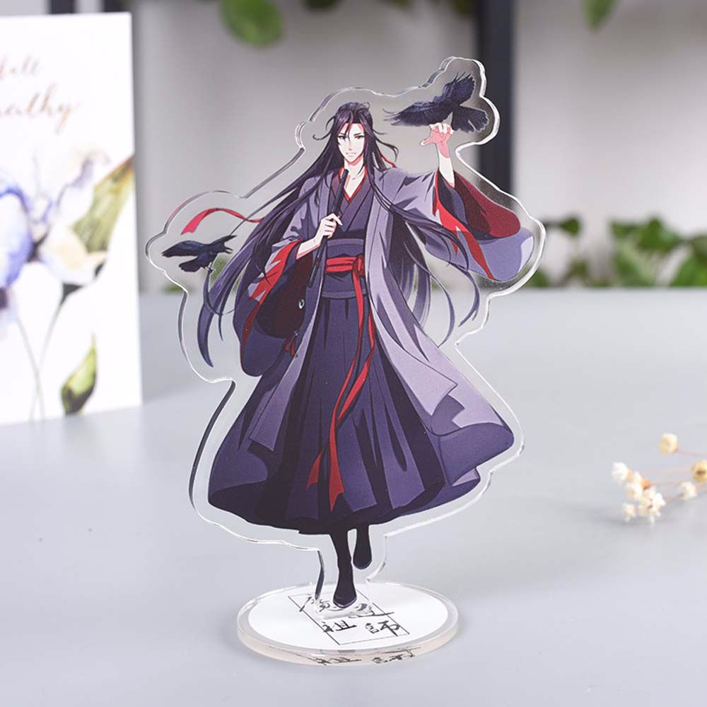 Needway  Fashion Acrylic Stand Figure Jin Ling Figure Model Toys Mo Dao Zu Shi Decoration Toys Action Figure Wei Wuxian Fans Gift Jiang Cheng Acrylic Figure Model Plate