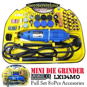 Bor Mini Die Grinder Full Set Alat Tuner Merk LouXor Germany Tecnologi