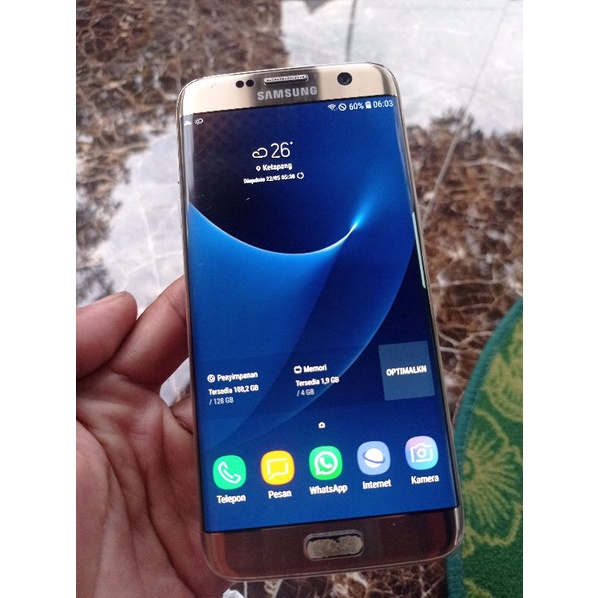 LCD SAMSUNG S7 EDGE ORIGINAL COPOTAN