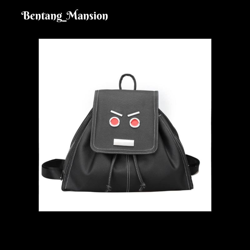 TAS RANSEL WANITA IMPOR BATAM LUCU UNIK GAYA KOREA KEKININIAN