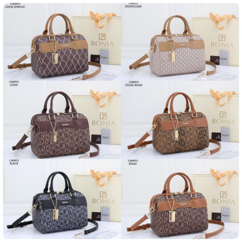 Handbag Bonia Speedy Bonia 1340#Yz Motif 1340 Tas Jinjing bonia Tasbatam handbag wanita