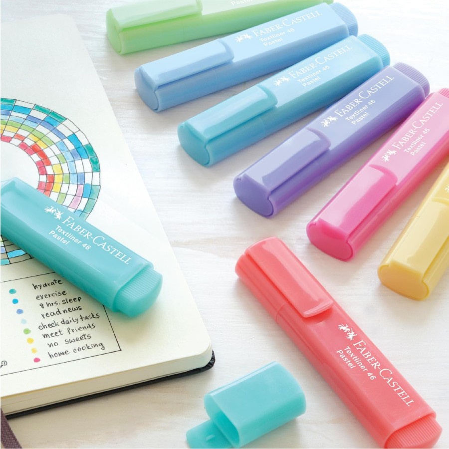 

TEXTLINER 46 PASTEL FABER CASTELL | HIGHTLIGHTER SOFT COLOR
