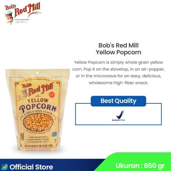 

Bob's Red Mill Yellow Popcorn 850 gr