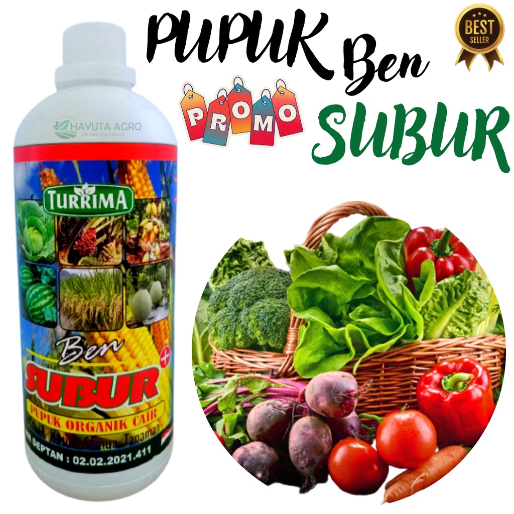 Pupuk organik cair perangsang bunga dan buah, pupuk organik cair terbaik untuk sayuran, Pupuk BEN SU