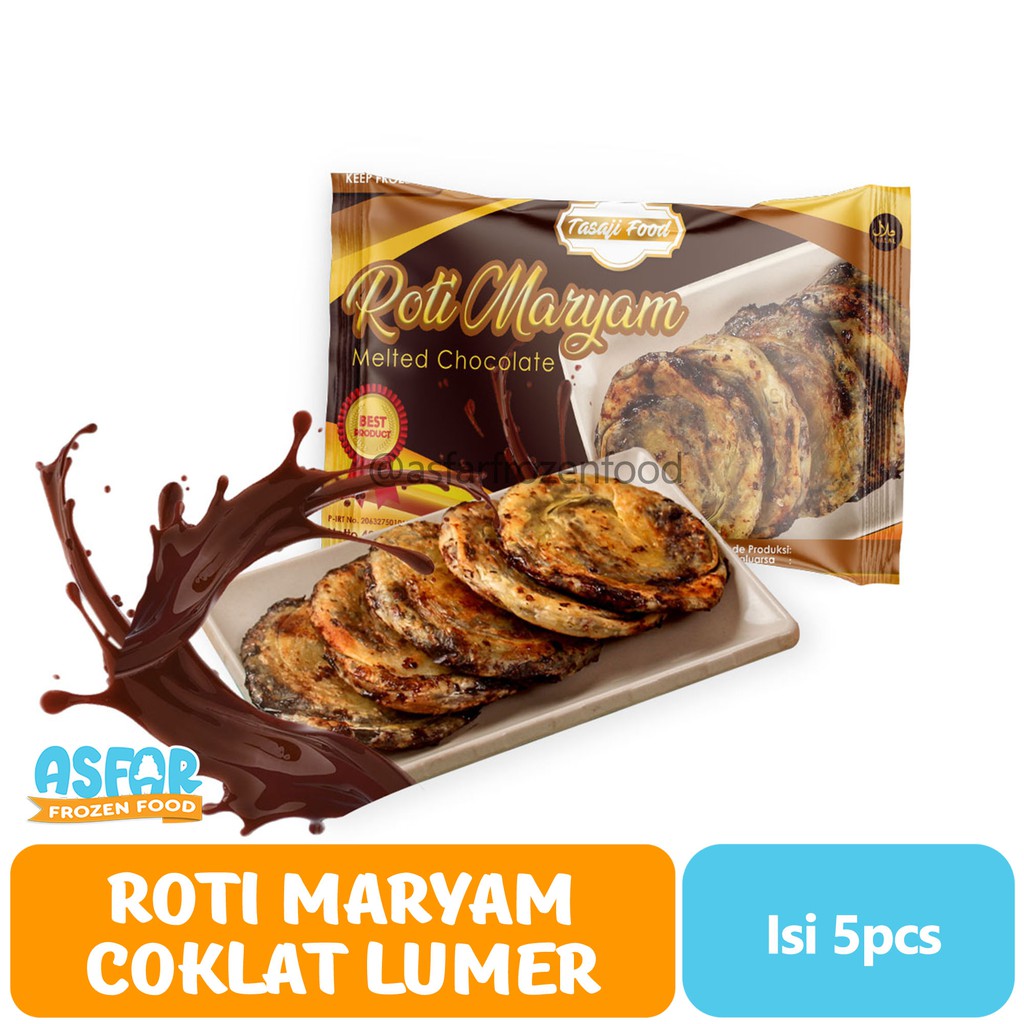 

Roti Maryam Coklat Lumer Tasaji