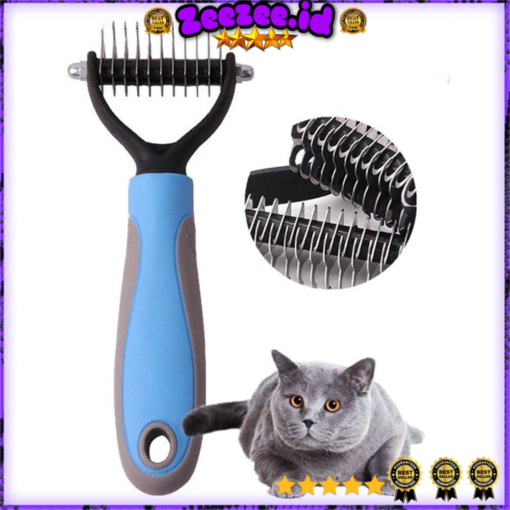 Sisir Bulu Binatang Peliharaan / Sisir Rambut Binatang Kucing &amp; Anjing