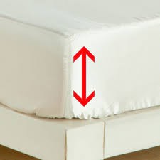Etalase khusus Penambahan Tinggi Sprei