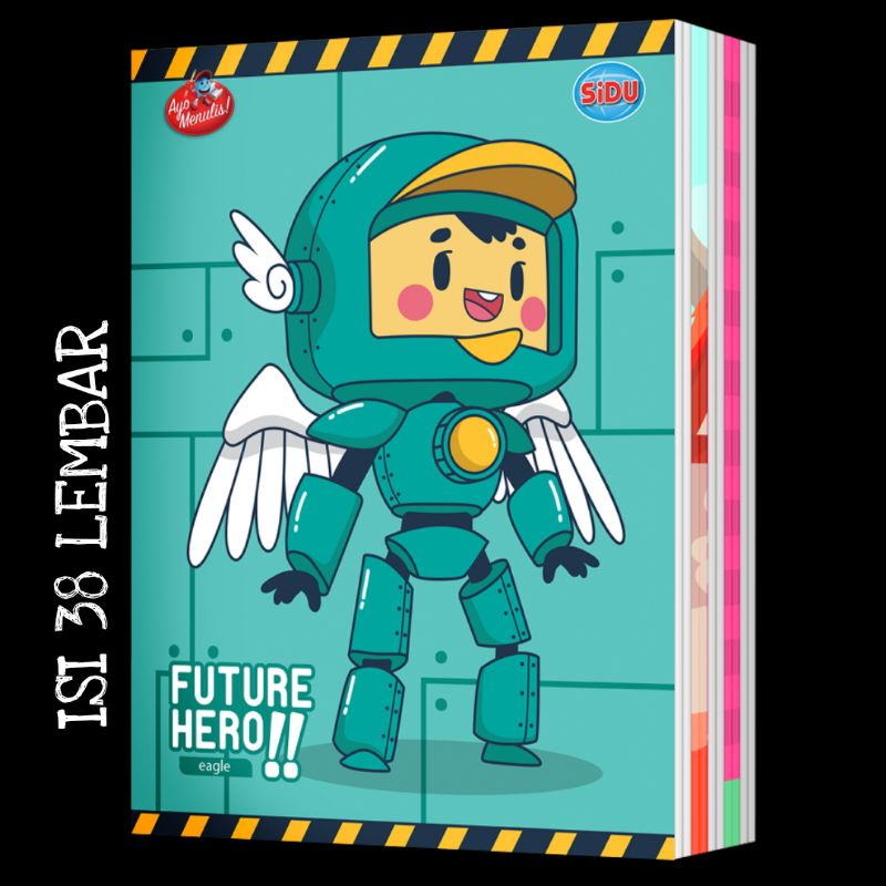 

Buku Tulis SIDU 38 Promo Eceran (Motif Random/Acak)