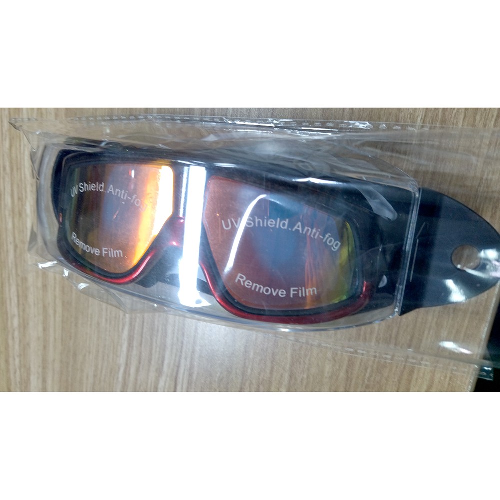 Kacamata Renang Diving Snorkling Large Frame Anti Fog UV Protection - E0735-01