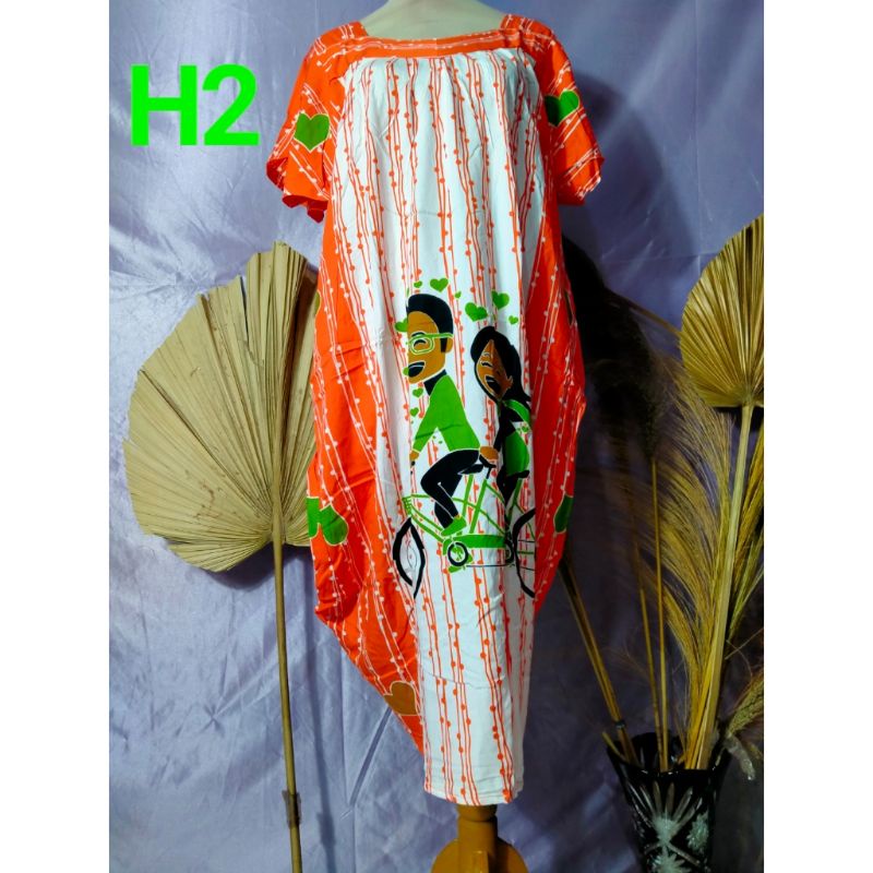 DASTER BATIK ORI HENGKY SIKAK  LD 120 CM-H2