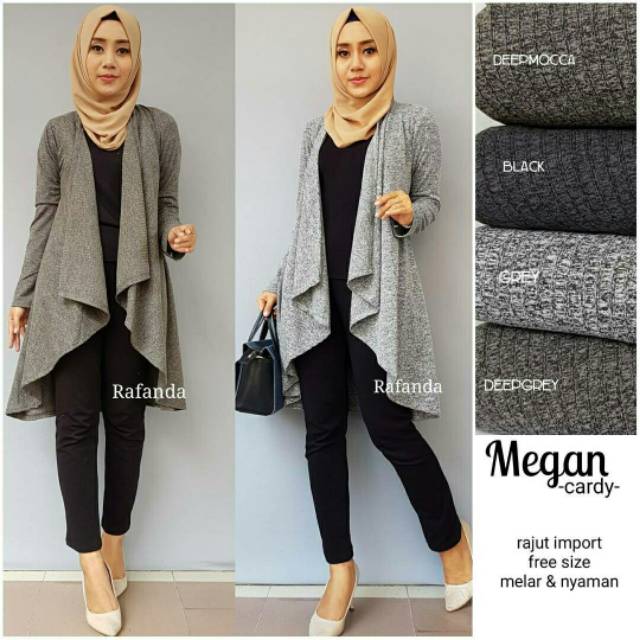 Megan Cardy, KARDIGAN RAJUT WANITA SUPER CANTIK BAHAN RAJUT IMPORT  LD100-120 TERMURAH TERLARIS OOTD