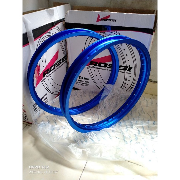 Velg Aloy Rossi 160 Ring 18 160/18 18/160 160x18 WM Blast RXKING CB150R Scorpio Verza Set 2pc
