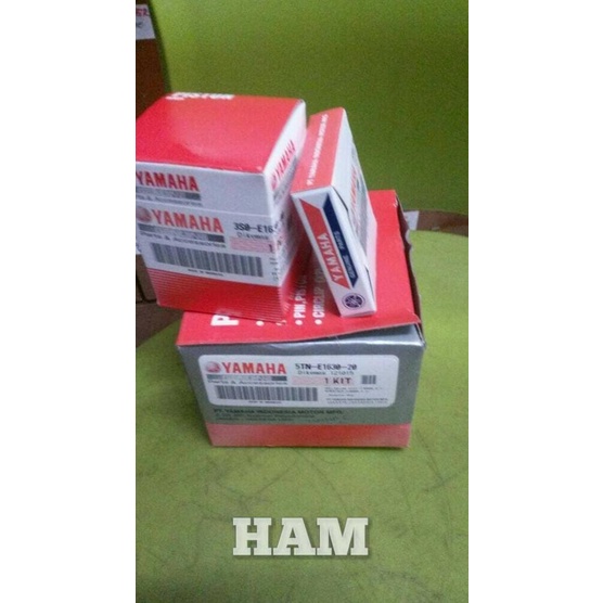 Stang seher jupiter z vega r new dan laher kruk as dan piston kit ori harapan44 Juara