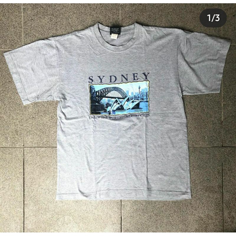 KAOS VINTAGE SECOND SECOND KAOS UNISEX PAKAIAN PRIA BAJU ATASAN