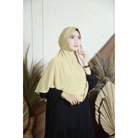 KERUDUNG SERUT JUMBO SIZE XL JERSEY BY DESMONDA HIJAB