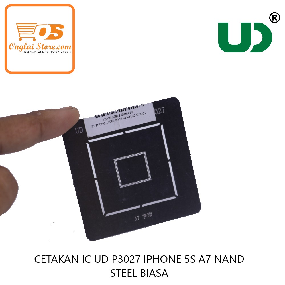 CETAKAN IC UD P3027 IPHONE 5S A7 NAND STEEL BIASA