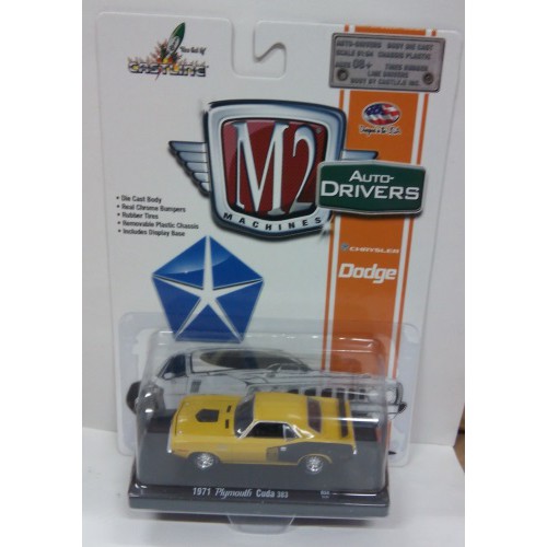 Diecast Mobil M2 Machines 1/64 Plymouth Cuda 383 1971