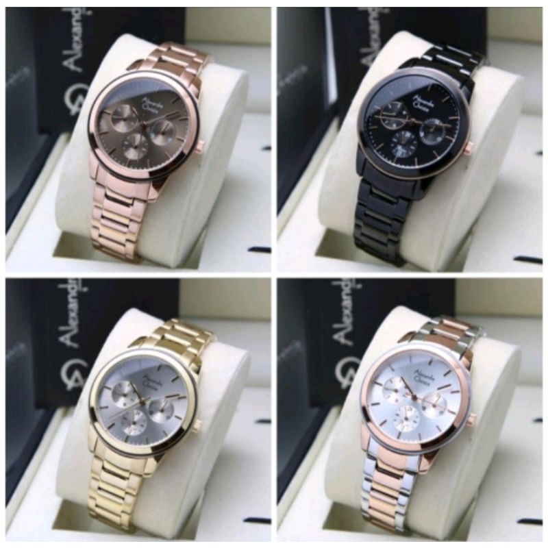 Original Alexandre christie jam tangan wanita ac2965/ac 2965/2965