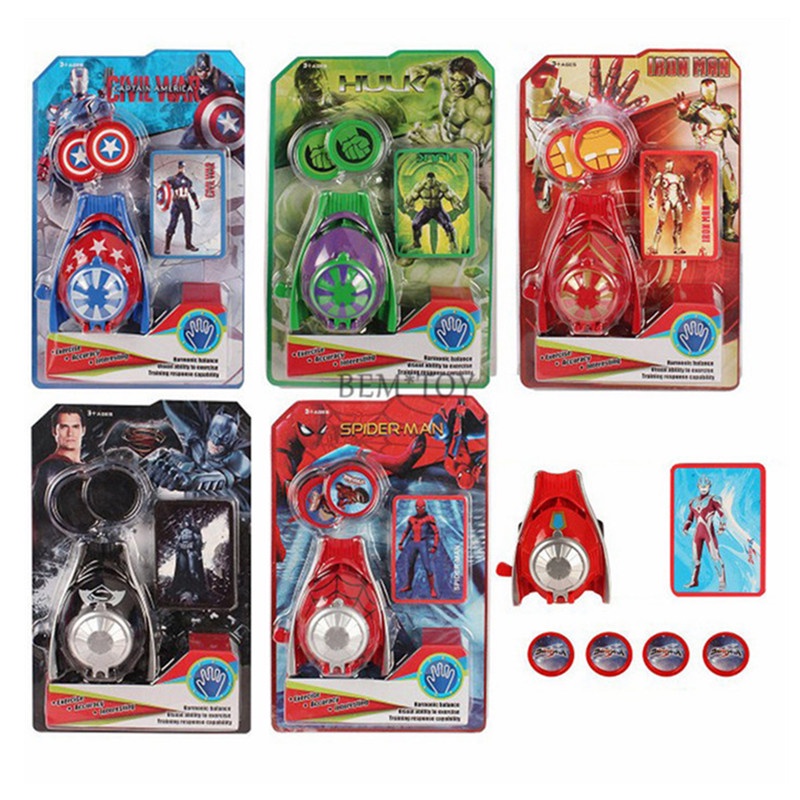 2022 Set Mainan Action Figure Marvel Avengers Iron Man Hulk Captain America Spiderman Sarung Tangan Untuk Cosplay