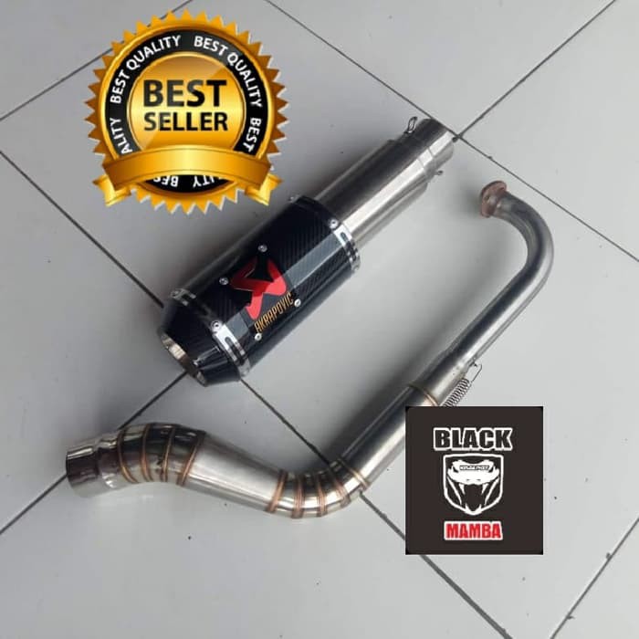 Knalpot Akrapovic GP M1 Fullsystem Nmax Aerox Vario Beat Mio dll