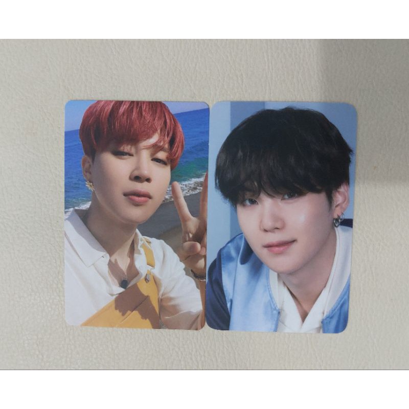 [READY] PHOTOCARD JIMIN BUTTER PEACHEES SUGA SAMSUNG