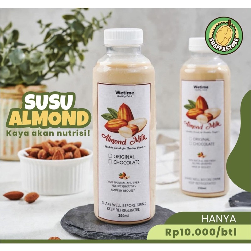 Jual Susu Almond 250ml | Shopee Indonesia