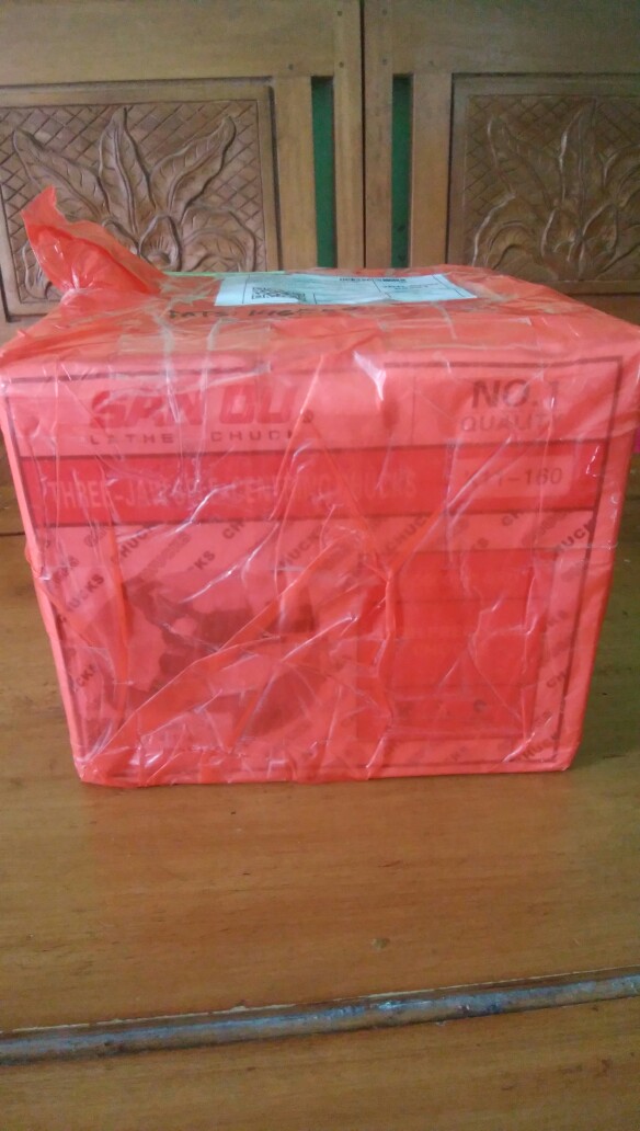 Chuck Bubut 6inch 3jaw Claw San Ou Kaki 3 Otomatis K11-160