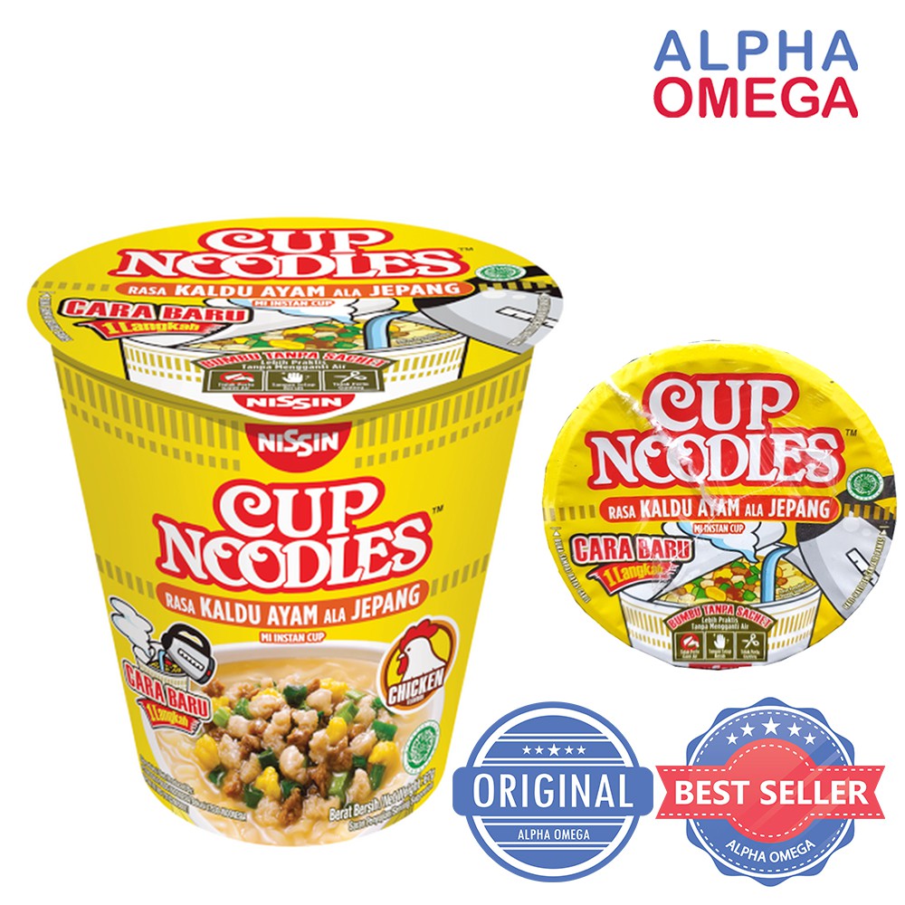 

NISSIN CUP NOODLE RASA KALDU AYAM ALA JEPANG - MIE INSTAN CUP