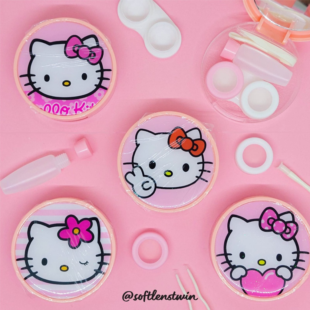 KOTAK TEMPAT SOFTLENS HELLO KITTY