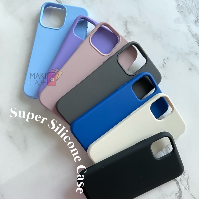 Super Silicone Case Premium Anti Bentur iphone 12 13 series