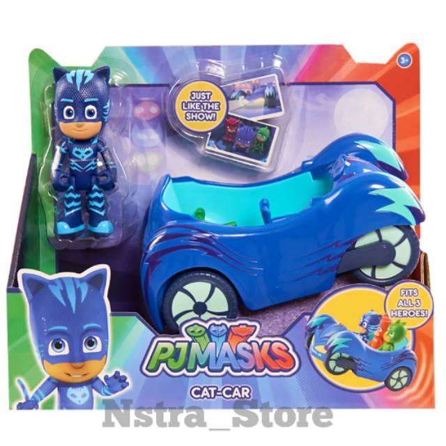 PJ Masks Vehicle - Catboy & Cat-Car / Mainan Mobil Pj Masks / Mainan Anak