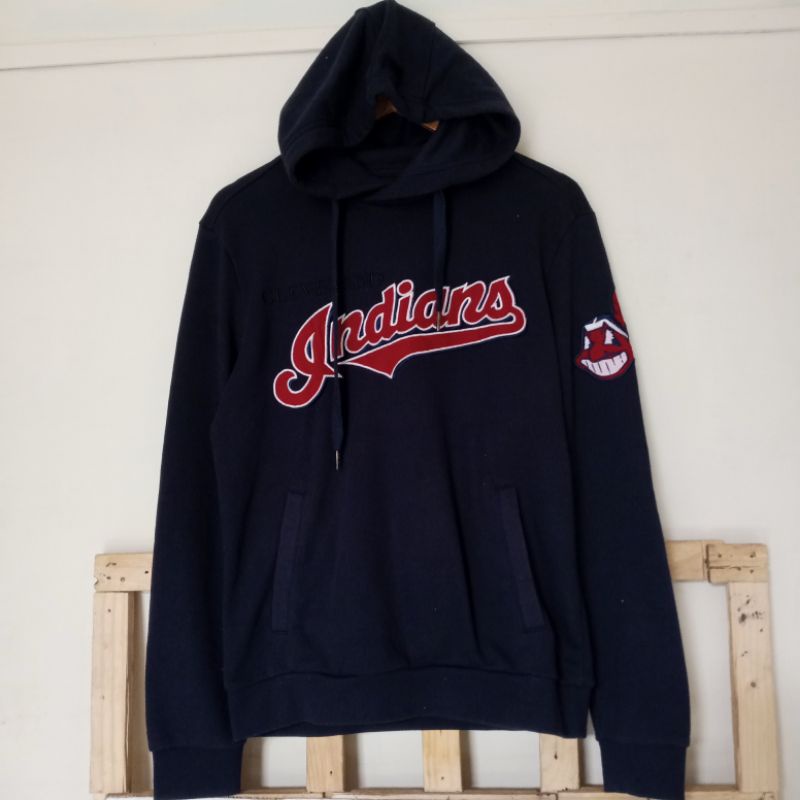 Hoodie MLB Indians Second
