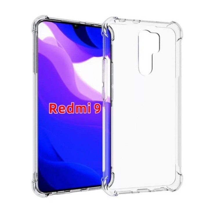 REDMI 9 9A 9C 9T CASE ANTICRACK KERAS HARDCASE FUZE AKRILIK CLEAR BENING