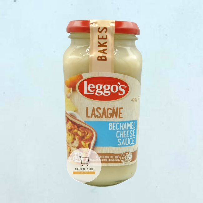 Leggos Lasagne Bechamel Cheese 490gr Bumbu Lasagna Cheese