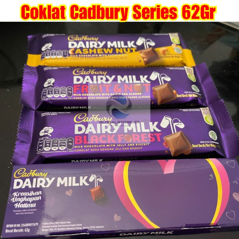 

Coklat cadbury 62 gr