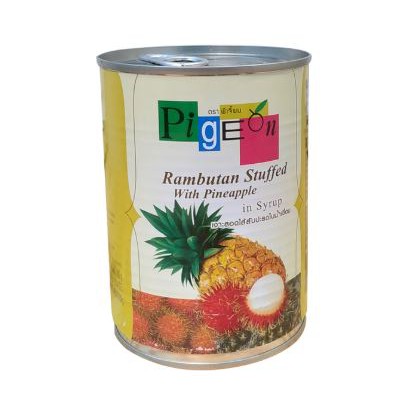 

PIGEON RAMBUTAN STUFFED WITH PINEAPPLE 565GR
