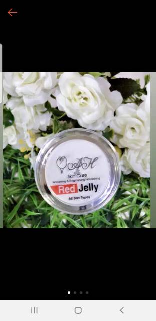 Red jelly Ah miracle skin care